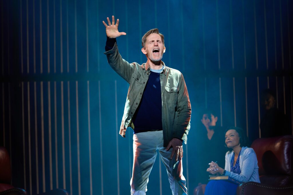 photo of Robert Westenberg playing the role of Neil Diamond